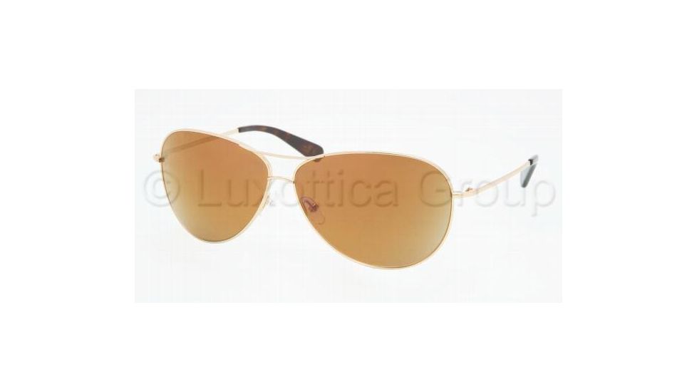 Tory Burch Tory Aviator TY6006 Sunglasses with No-Line Progressive Rx Prescription Lenses TY6006-101-97-6411 - Frame Color: Gold