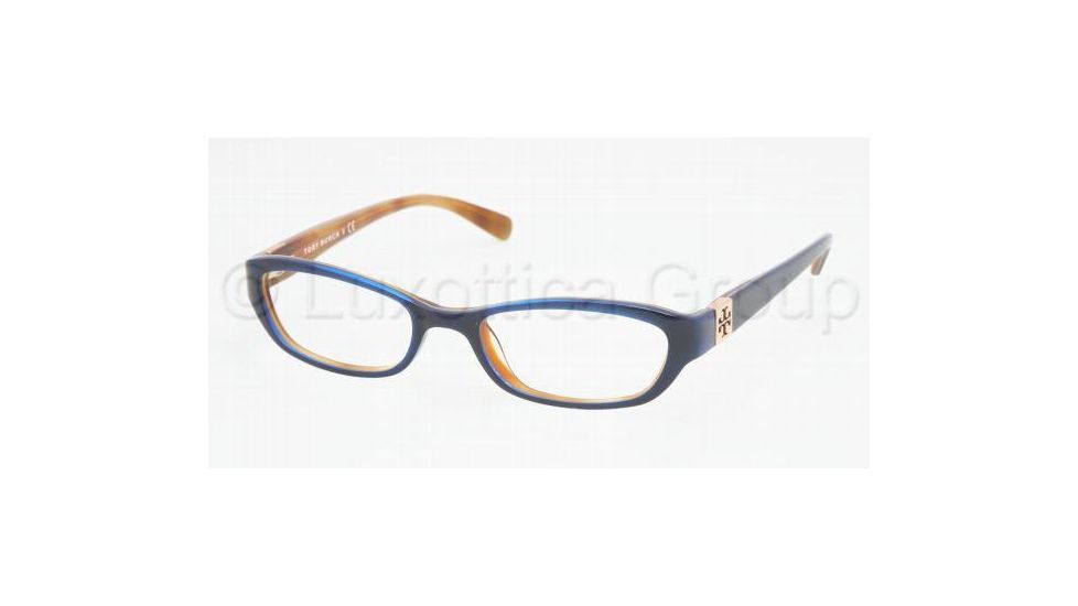 Tory Burch TY2009 Bifocal Eyeglasses Navy/Tort Frame / 50 mm Prescription Lenses, 844-5018