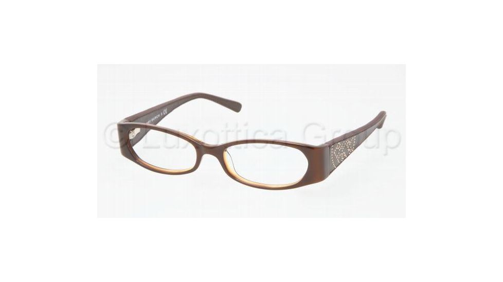 Tory Burch TY2011Q SV Prescription Eyeglasses - Brown/Tort Demo Lens Frame / 50 mm Prescription Lenses, 862-5016