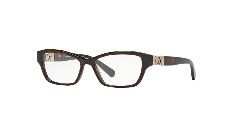 Tory Burch TY 2039 TY2039 Eyeglass Frames 510-53 - Dk Tortoise Frame