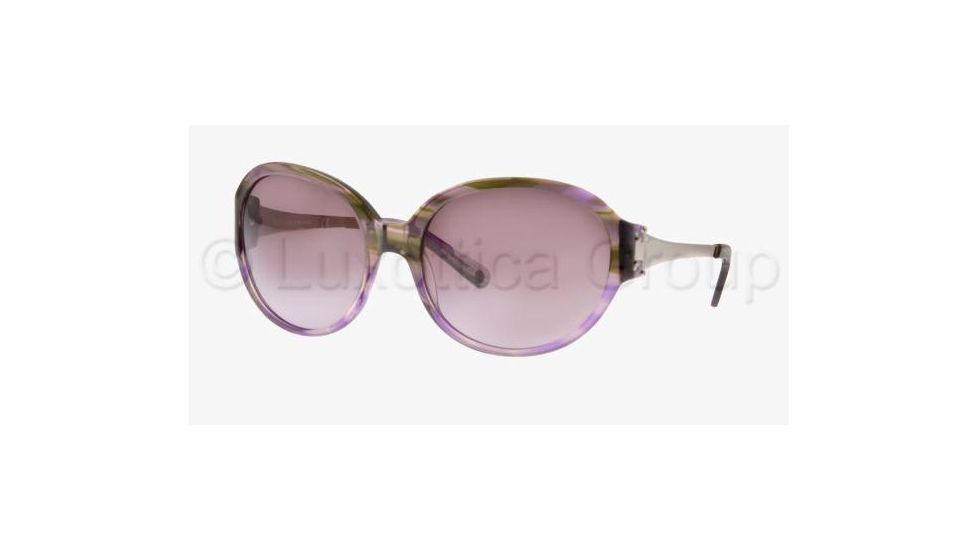 Tory Burch TY 7010 Sunglasses Styles Purple Marble Frame, 530-8D-5919