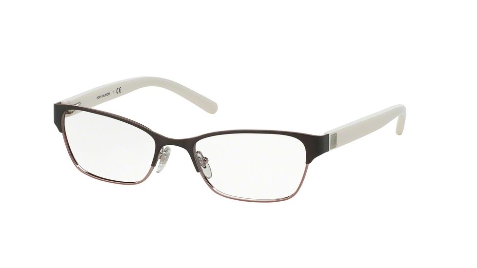 Tory Burch TY1040 Eyeglass Frames 3030-53 - Satin Pink Gunmetal Frame