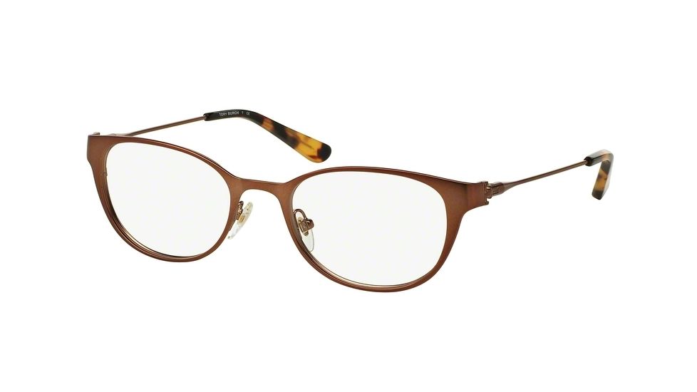 Tory Burch TY1050 Bifocal Prescription Eyeglasses 3169-51 - Satin Bronze/tokyo Tort Frame