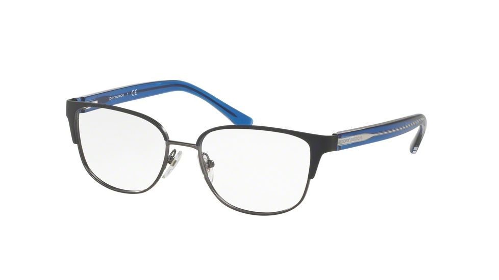 Tory Burch TY1052 Eyeglass Frames 3196-51 - Navy/Pewter Frame