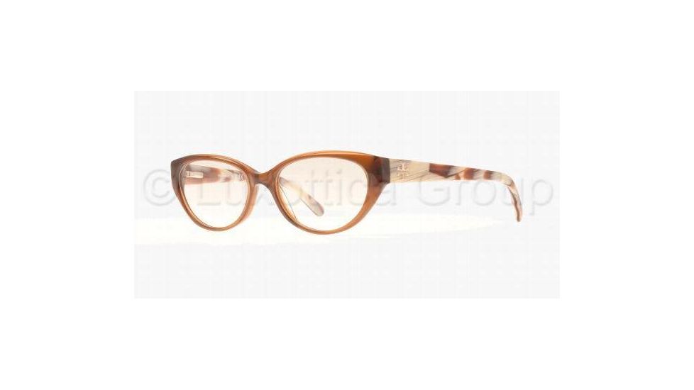 Tory Burch TY2021 TY2021 Bifocal Prescription Eyeglasses 1079-5016 - Light Brown Horn Frame