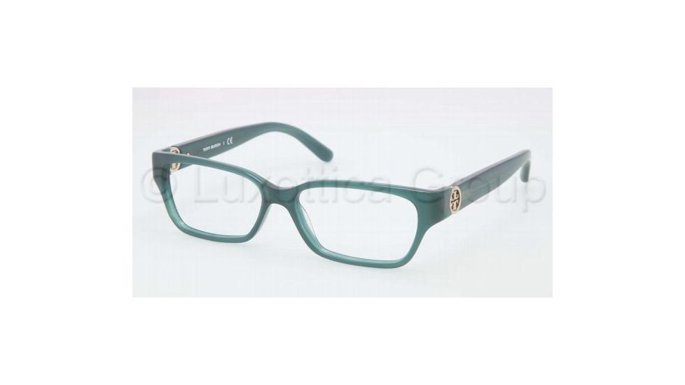 Tory Burch TY2025 TY2025 Eyeglass Frames 1081-5114 - Dark Turquoise Frame, Demo Lens Lenses