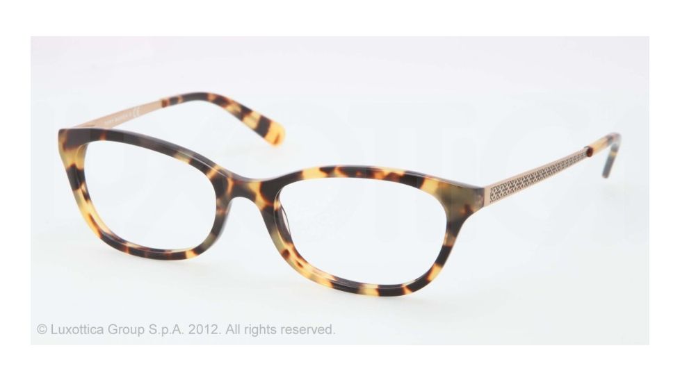 Tory Burch TY2030 TY2030 Progressive Prescription Eyeglasses 504-50 - Spotty Tortoise Frame