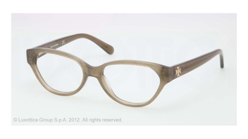Tory Burch TY2032 Eyeglass Frames 1049-49 - Light Olive Frame