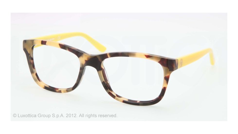 Tory Burch TY2038 Eyeglass Frames 1215-52 - Vintage Tortoise Yellow Frame, Demo Lens Lenses