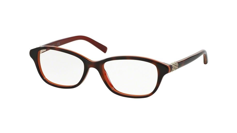 Tory Burch TY2042 Bifocal Prescription Eyeglasses 1277-51 - Tortoise/Orange Frame