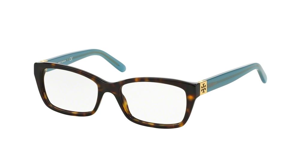 Tory Burch TY2049 Bifocal Prescription Eyeglasses 1359-51 - Tortoise Milky Fountain Frame