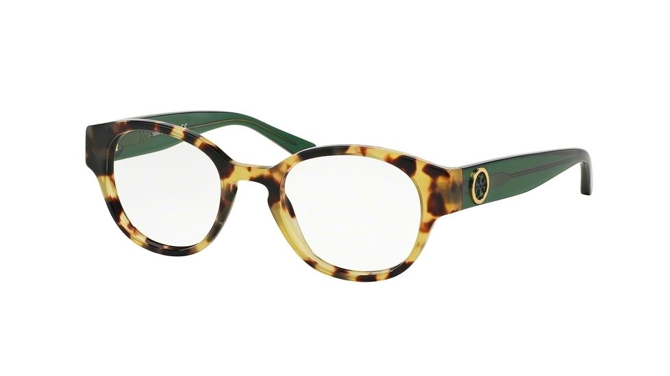 Tory Burch TY2057 Bifocal Prescription Eyeglasses 1495-47 - Tokyo Tort/bottle Green Frame