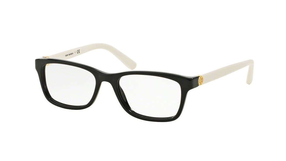 Tory Burch TY2061 Eyeglass Frames 3149-49 - Black Ivory Frame