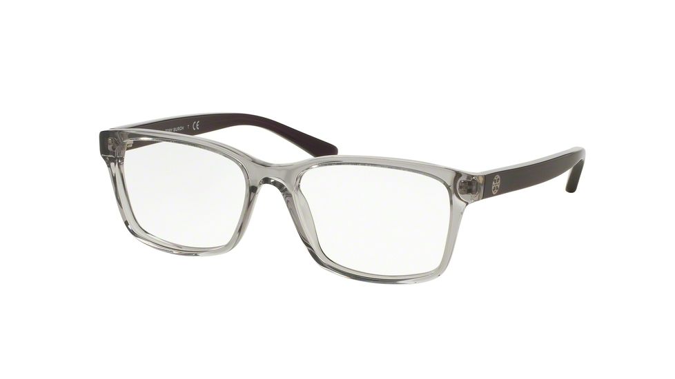 Tory Burch TY2064 Bifocal Prescription Eyeglasses 1544-50 - Lt. Grey/blueberry Frame
