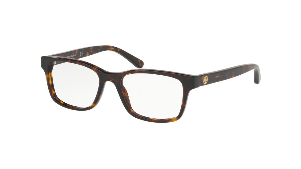 Tory Burch TY2064 Bifocal Prescription Eyeglasses, 48mm, Dark Tortoise, TY2064-1728-48-BI