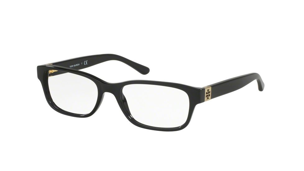 Tory Burch TY2067 Single Vision Prescription Eyeglasses 1377-50 - Black Frame