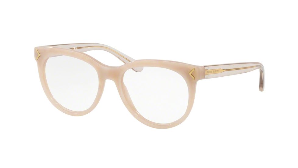 Tory Burch TY2082 Single Vision Prescription Eyeglasses 1704-50 - Blush Moonstone Frame