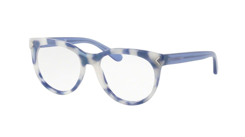 Tory Burch TY2082 Single Vision Prescription Eyeglasses 1705-50 - Blue Moonstone Frame