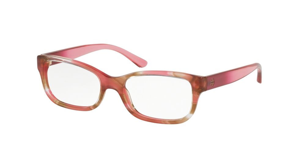 Tory Burch TY2087 Bifocal Prescription Eyeglasses 1746-51 - Pink Horn Frame
