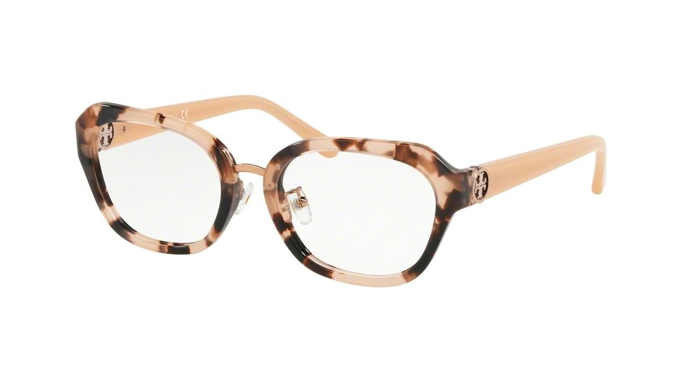 Tory Burch TY2089 Eyeglass Frames 1351-51 - Peach Tort Frame