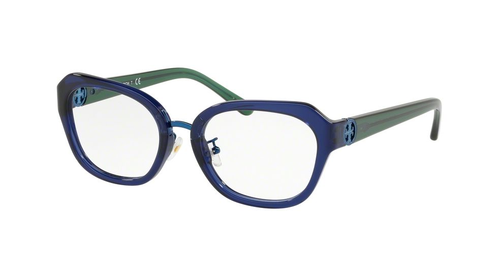 Tory Burch TY2089 Eyeglass Frames 1405-51 - Translucent Blue Frame