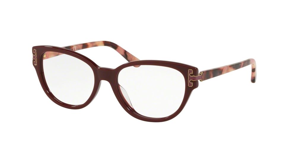 Tory Burch TY2092U Eyeglass Frames 1384-52 - Bordeaux Frame