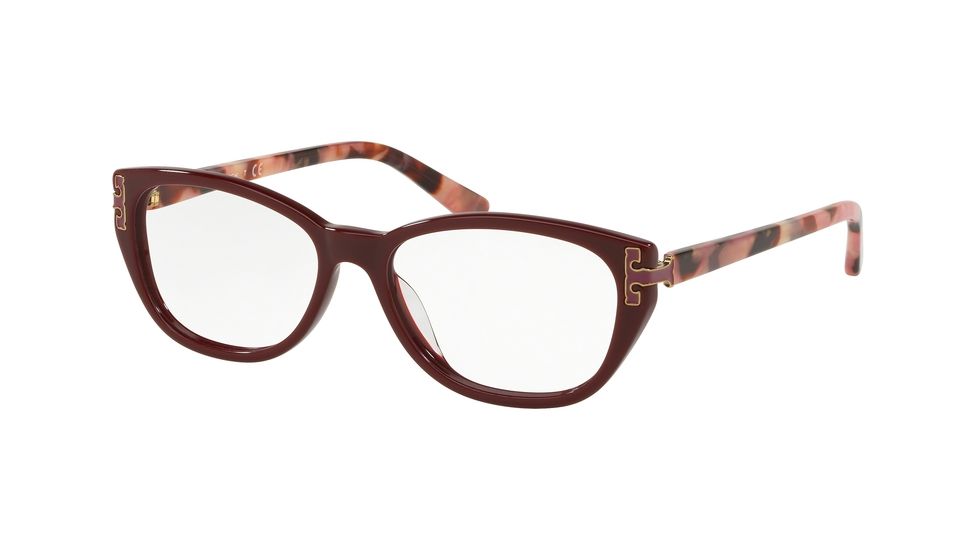 Tory Burch TY2093U Eyeglass Frames 1384-52 - Bordeaux Frame