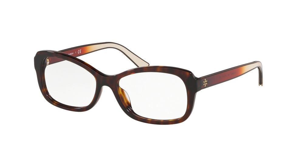 Tory Burch TY2095U Eyeglass Frames 1752-54 - Dark Tortoise