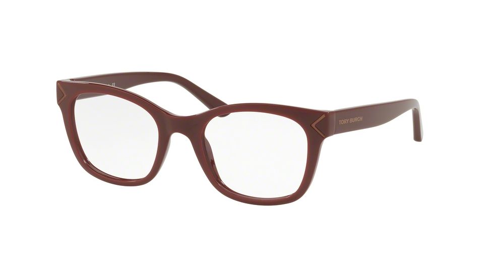 Tory Burch TY4003 Single Vision Prescription Eyeglasses 1681-49 - Bordeaux Frame