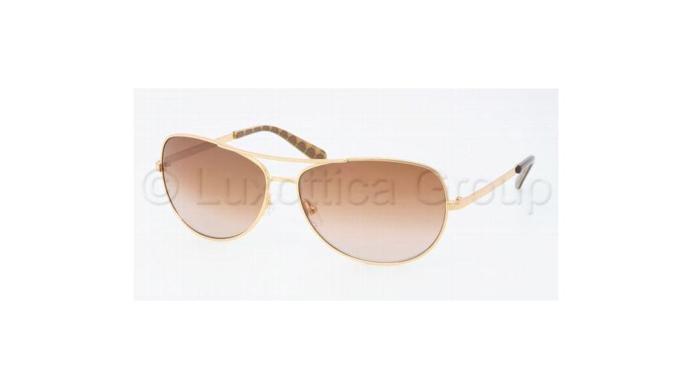 Tory Burch TY6014 TY6014 Prescription Sunglasses TY6014-106-13-6014 - Lens Diameter 60 mm, Frame Color Gold