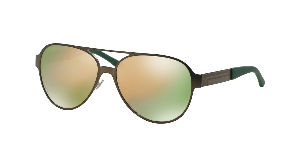 Tory Burch TY6044 Bifocal Prescription Sunglasses TY6044-3118R5-59 - Lens Diameter 59 mm, Frame Color Matte Pewter