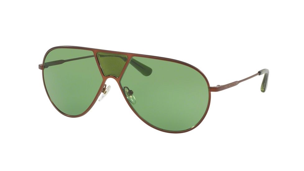 Tory Burch TY6050 Sunglasses 31882-62 - Bottle Green/bronze Frame, Green Solid Lenses