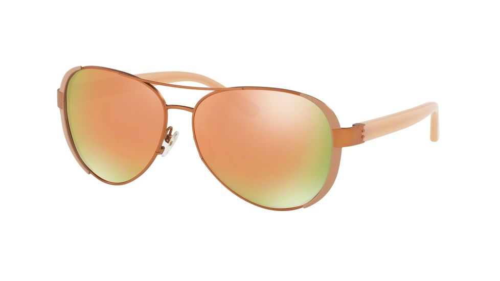 Tory Burch TY6052 Bifocal Prescription Sunglasses TY6052-3202R5-60 - Lens Diameter 60 mm, Frame Color Rose Gold/blush