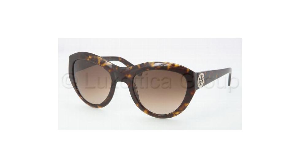 Tory Burch TY7037 Sunglasses 510/13-5522 - , Brown Gradient Lenses