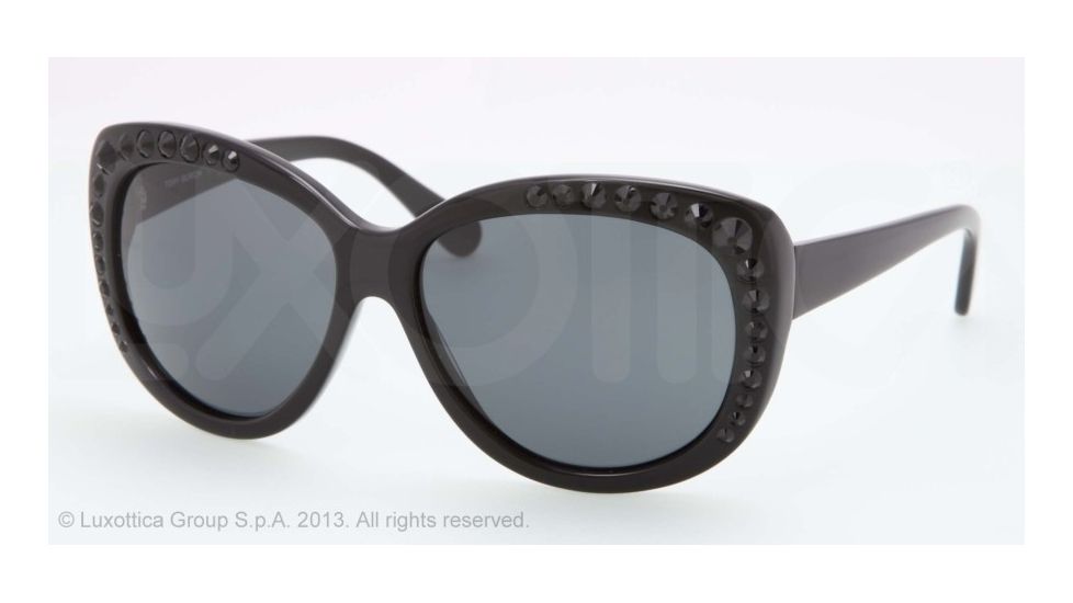 Tory Burch TY7057B TY7057B Single Vision Prescription Sunglasses TY7057B-501-87-57 - Lens Diameter 57 mm, Lens Diameter 57 mm, Frame Color Black