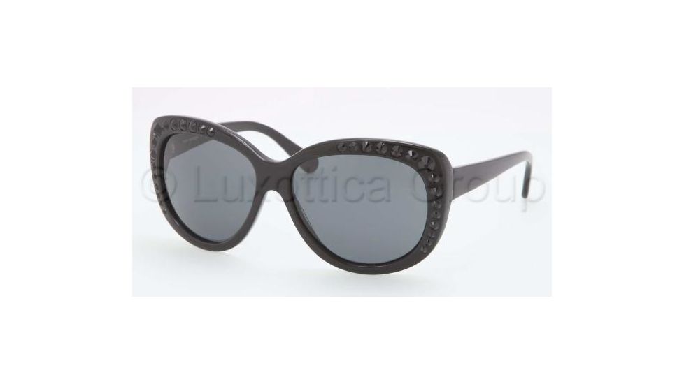 Tory Burch TY7057B TY7057B Sunglasses 501/87-5714 - Black Grey Frame