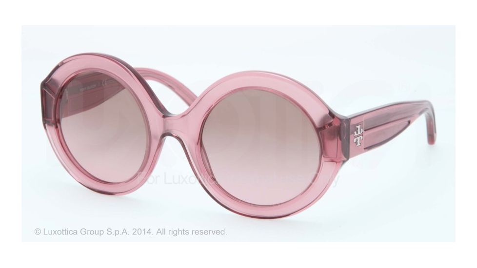 Tory Burch TY7068 Progressive Prescription Sunglasses TY7068-130214-52 - Lens Diameter 52 mm, Frame Color Rose/matte Rose