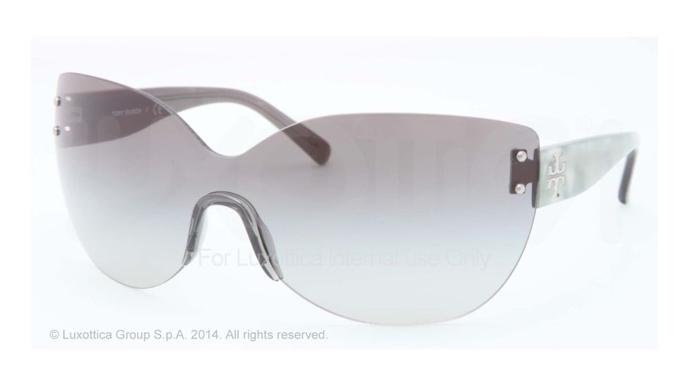 Tory Burch TY7069 Sunglasses 129711-39 - Pearlized Green Frame, Grey Gradient Lenses