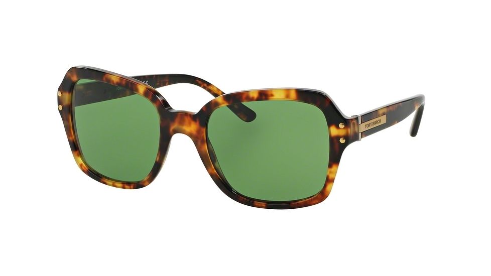 Tory Burch TY7082 Progressive Prescription Sunglasses TY7082-148171-55 - Lens Diameter 55 mm, Frame Color Spotty Vintage Tort