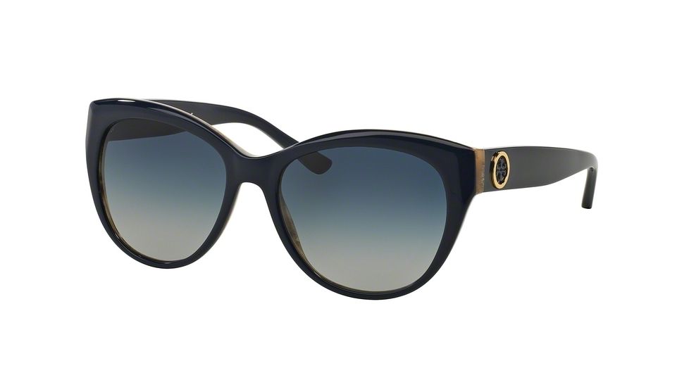 Tory Burch TY7084 Bifocal Prescription Sunglasses TY7084-14924L-55 - Lens Diameter 55 mm, Frame Color Navy Horn/navy