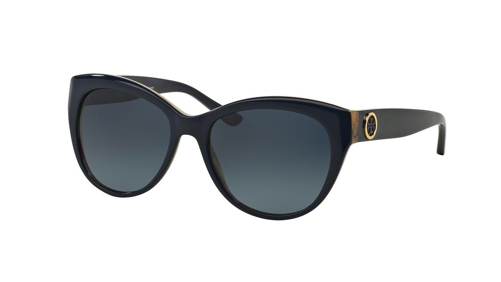 Tory Burch TY7084 Bifocal Prescription Sunglasses TY7084-14924U-55 - Lens Diameter 55 mm, Frame Color Navy Horn/navy