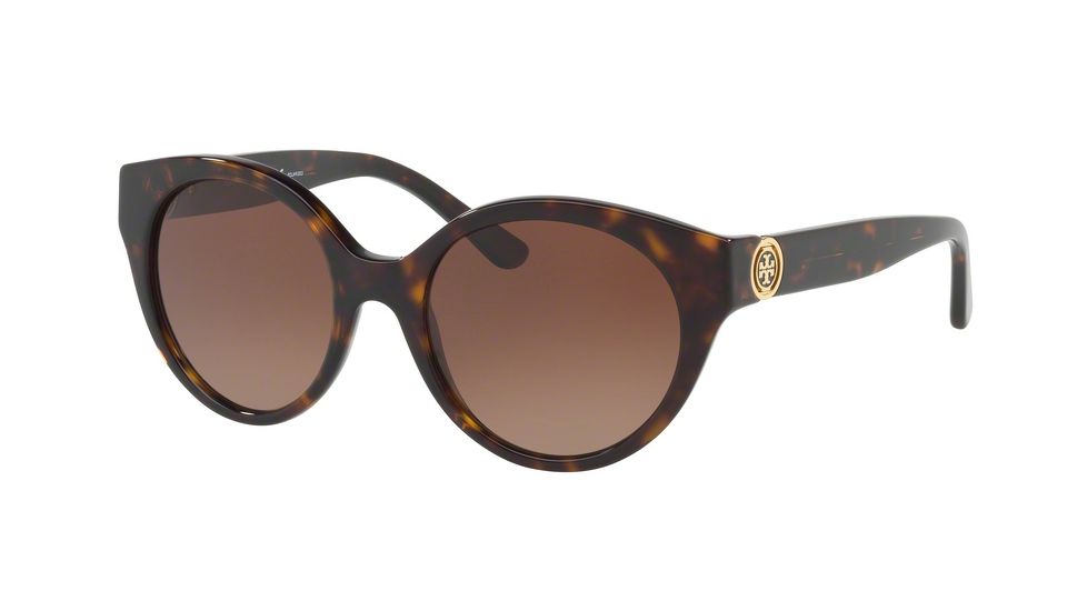 Tory Burch TY7087 Bifocal Prescription Sunglasses TY7087-1377T5-52 - Lens Diameter 52 mm, Frame Color Dark Tortoise
