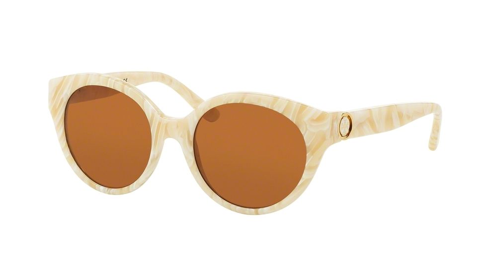 Tory Burch TY7087 Bifocal Prescription Sunglasses TY7087-153373-52 - Lens Diameter 52 mm, Frame Color Ivory Marble