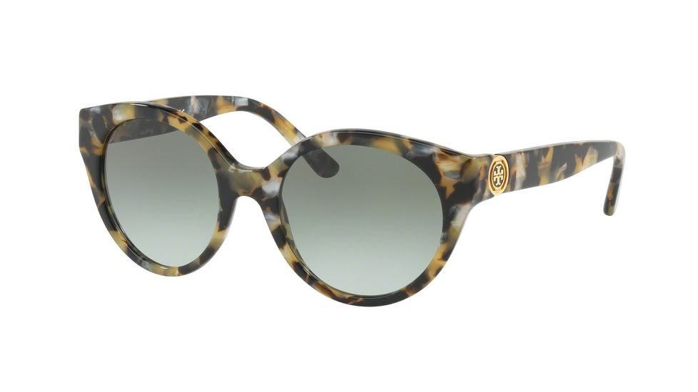 Tory Burch TY7087 Bifocal Prescription Sunglasses TY7087-16128E-52 - Lens Diameter 52 mm, Frame Color Pearl Tokyo Tort
