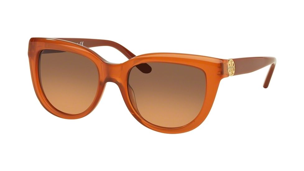 Tory Burch TY7088 Bifocal Prescription Sunglasses TY7088-152618-54 - Lens Diameter 54 mm, Frame Color Milky Brick/brick