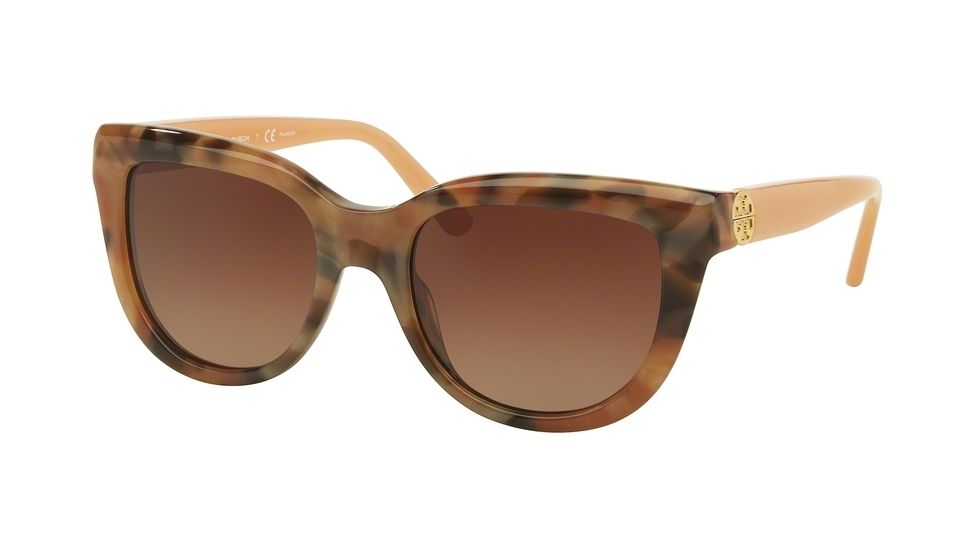 Tory Burch TY7088 Bifocal Prescription Sunglasses TY7088-1527T5-54 - Lens Diameter 54 mm, Frame Color Blush Granite/milky Blush