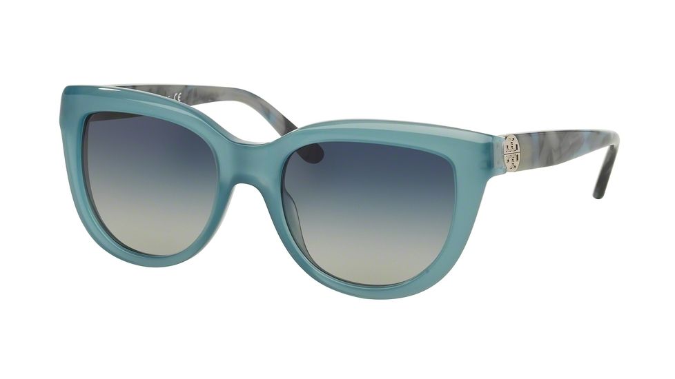Tory Burch TY7088 Bifocal Prescription Sunglasses TY7088-15284L-54 - Lens Diameter 54 mm, Frame Color Fountain/blue Granite