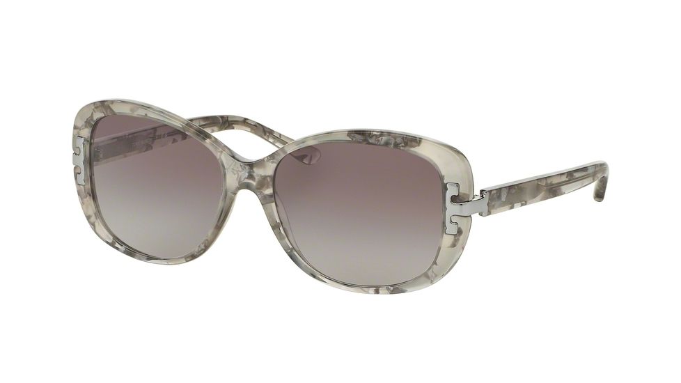Tory Burch TY7090 Bifocal Prescription Sunglasses TY7090-155111-56 - Lens Diameter 56 mm, Frame Color Silver Tweed