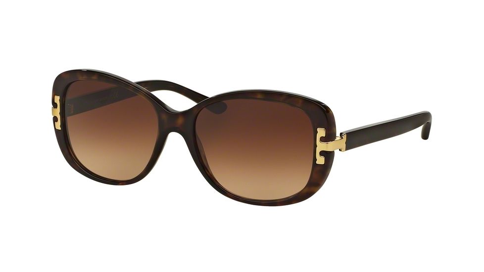 Tory Burch TY7090A Bifocal Prescription Sunglasses TY7090A-137813-56 - Lens Diameter 56 mm, Frame Color Dark Tortoise
