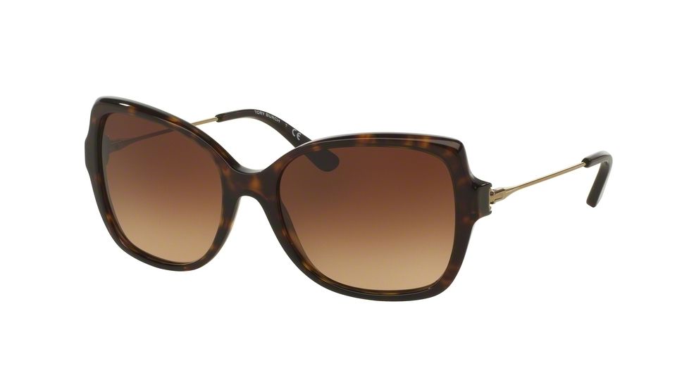 Tory Burch TY7094 Bifocal Prescription Sunglasses TY7094-103313-56 - Lens Diameter 56 mm, Frame Color Dark Tortoise/Gold